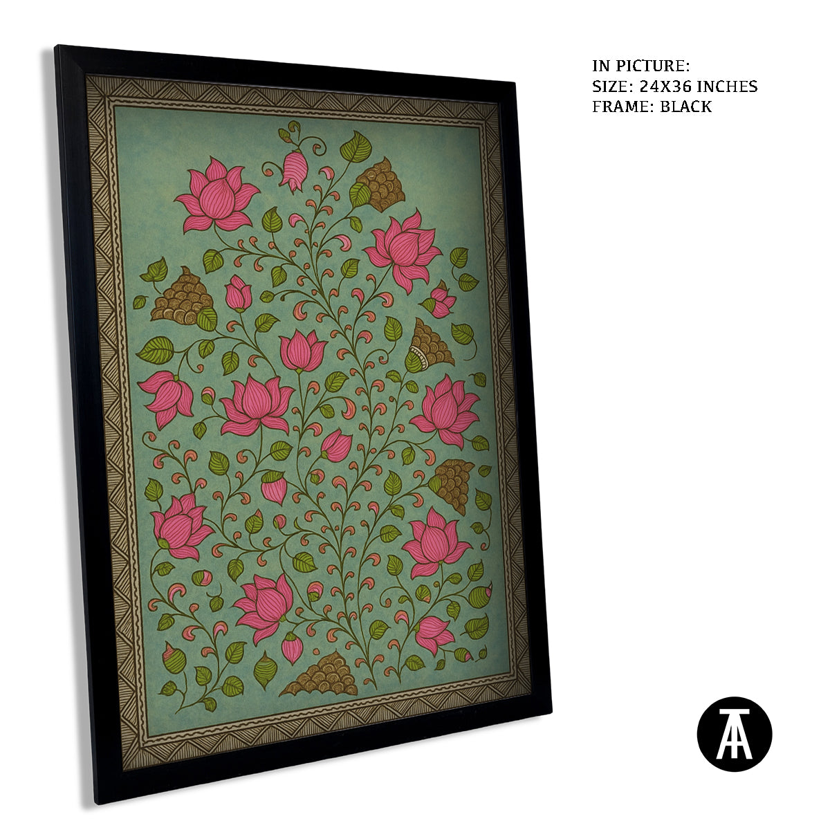 Artwork in Black Frame