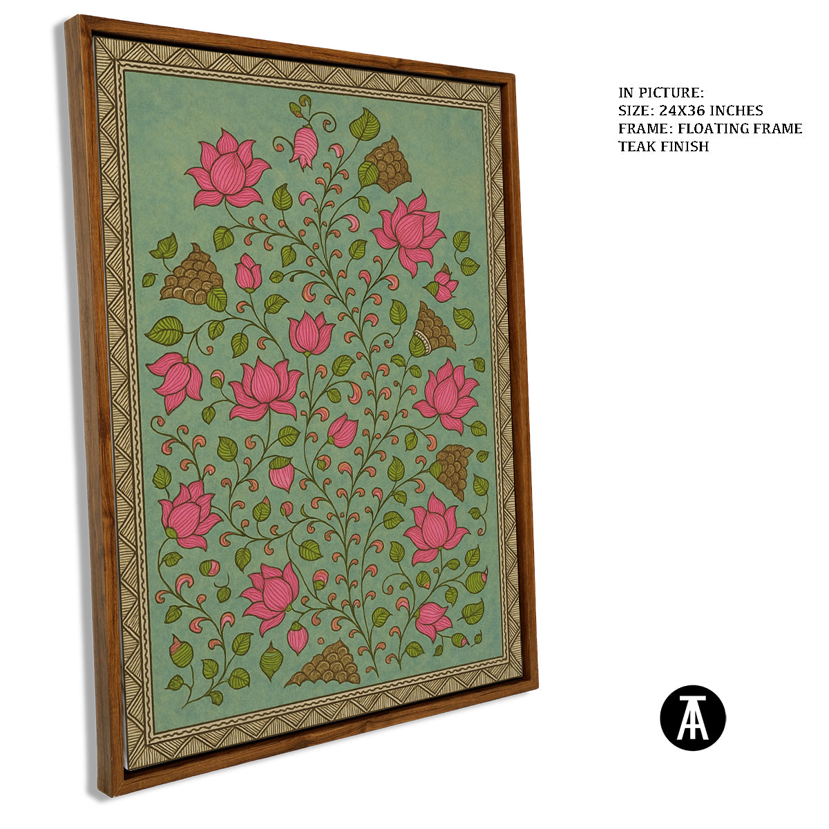 Artwork in Floating Frame