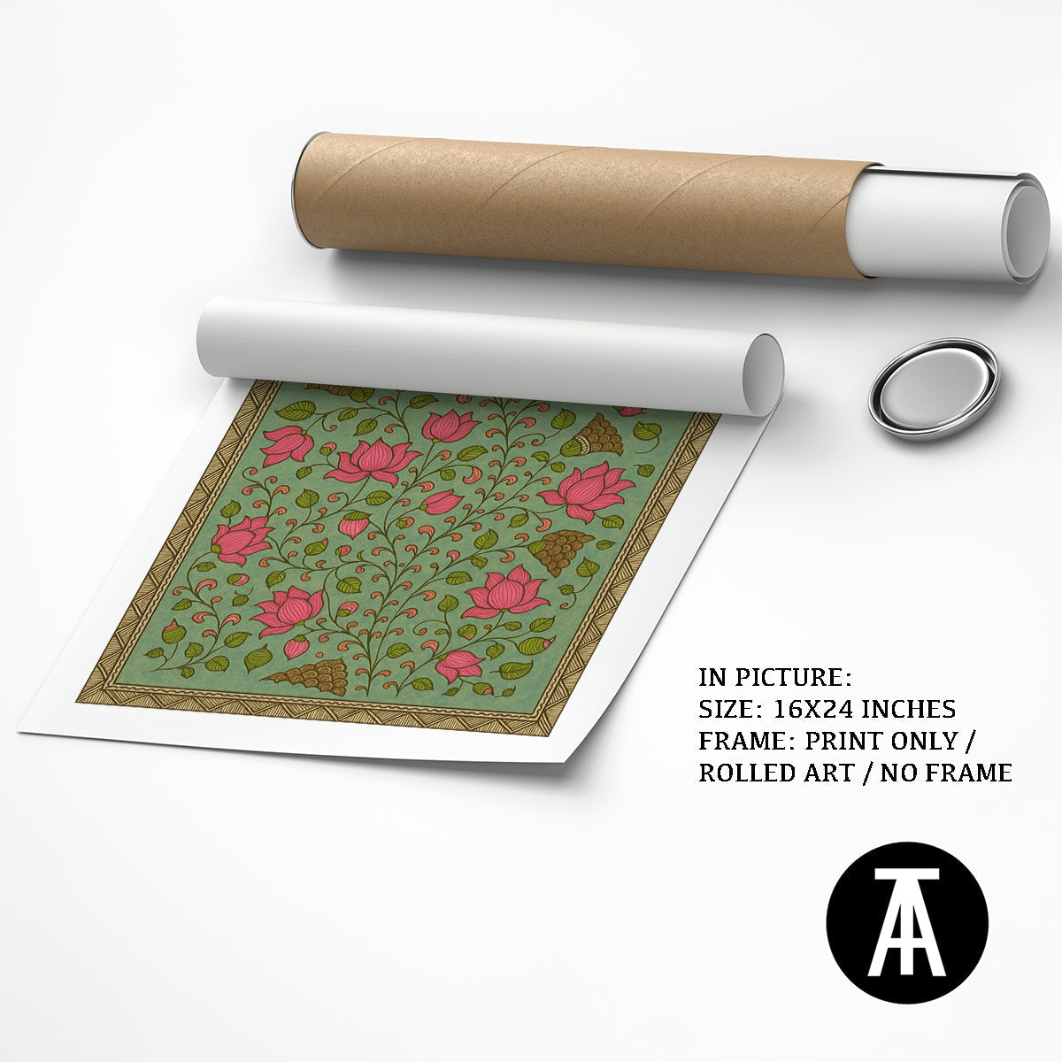 Artwork as Print Only / Rolled Art