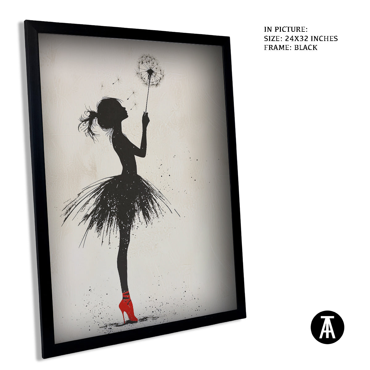 Artwork in Metal Earling Silver Frame