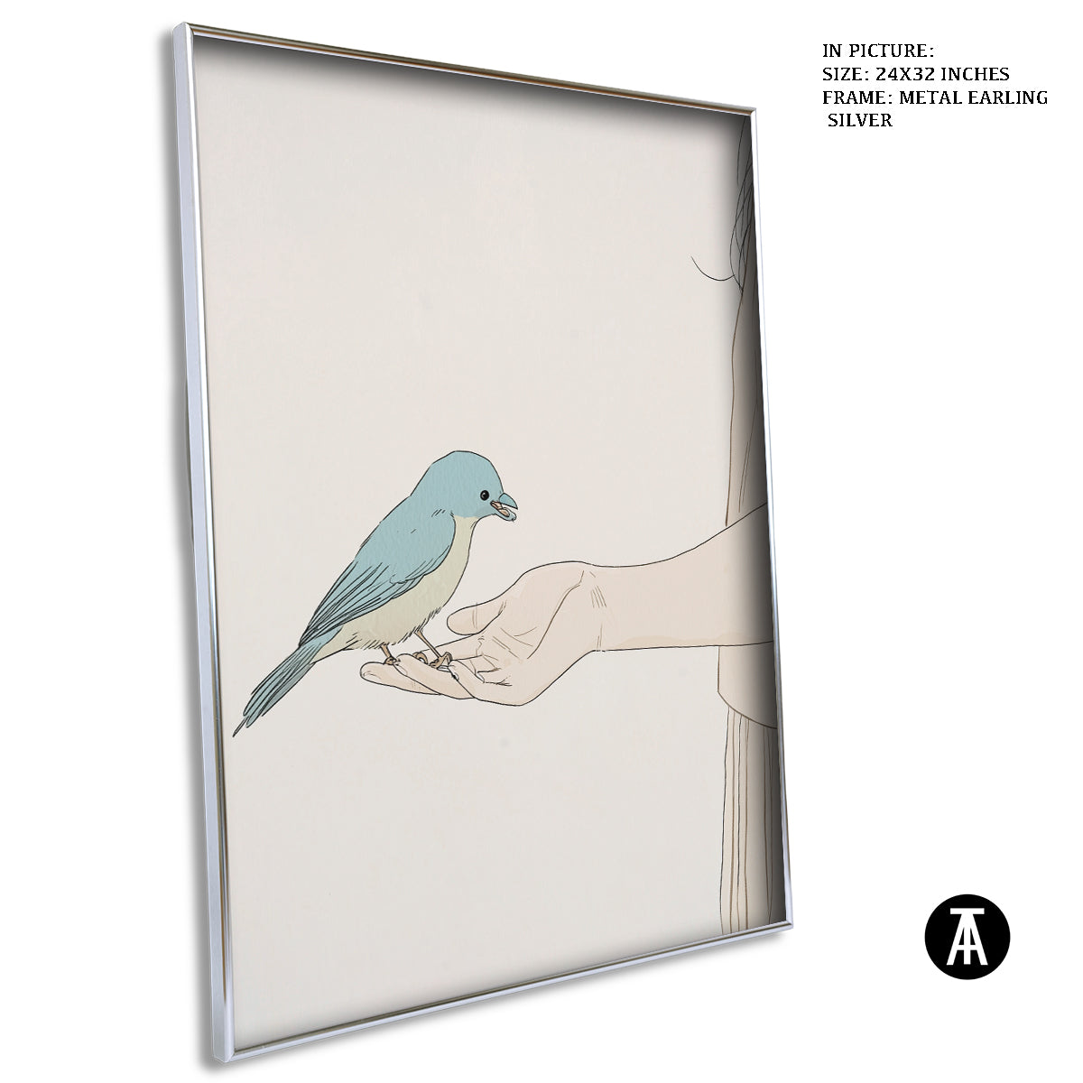 Artwork in Black Frame