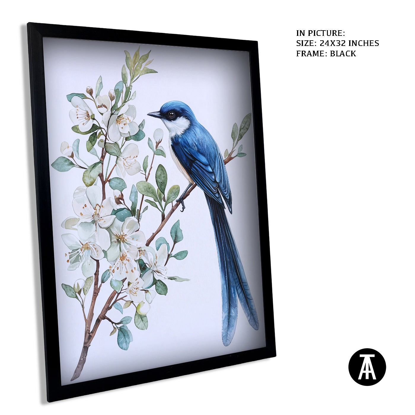 Artwork in Metal Earling Silver Frame