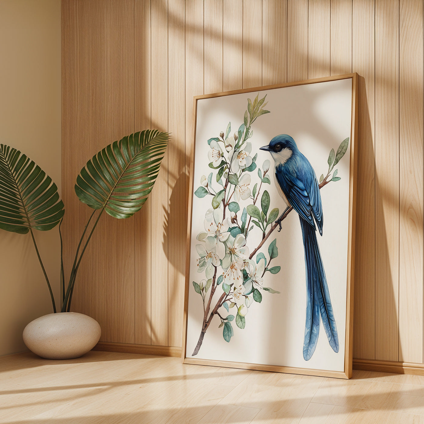 Floral Painting in a Lifestyle Setting