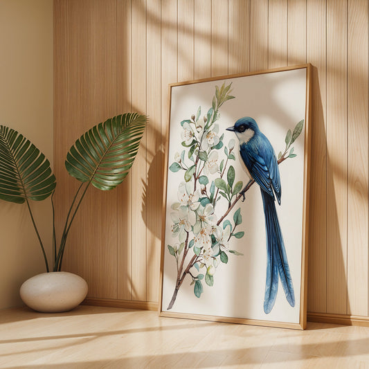 Floral Painting in a Lifestyle Setting