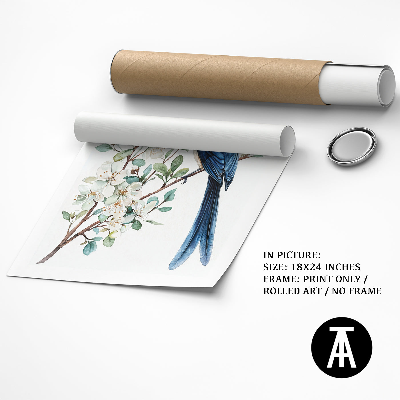 Artwork as Print Only or Rolled Art