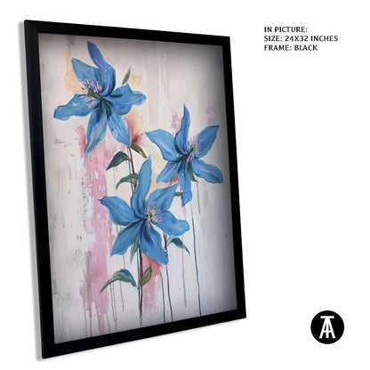 Artwork in Metal Earling Silver Frame