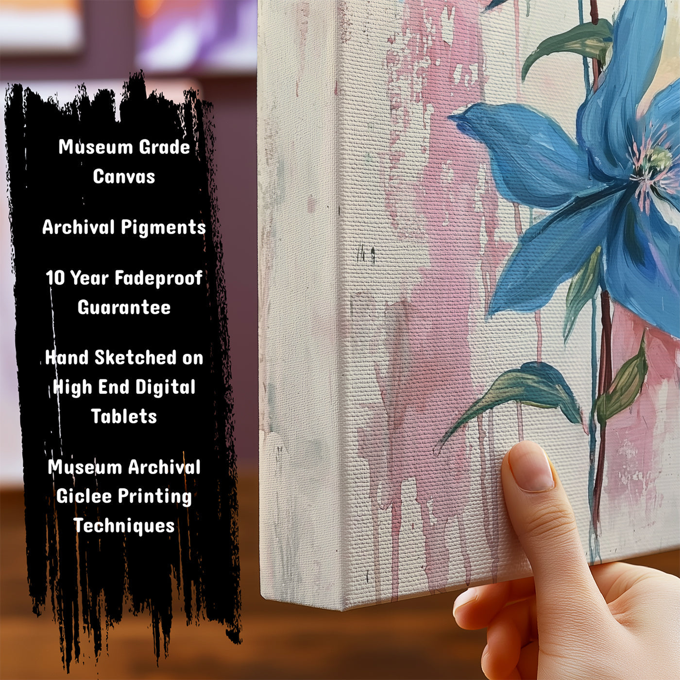 Information about Floral Botanical Canvas Art Print
