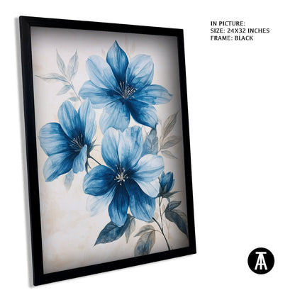 Artwork in Metal Earling Silver Frame