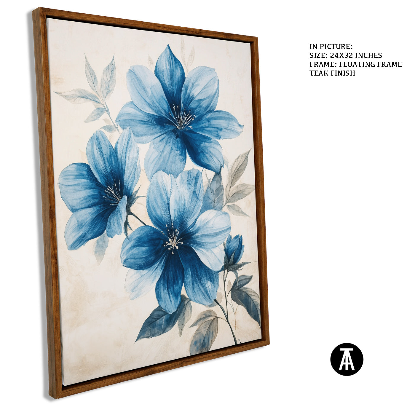Artwork in Floating Frame