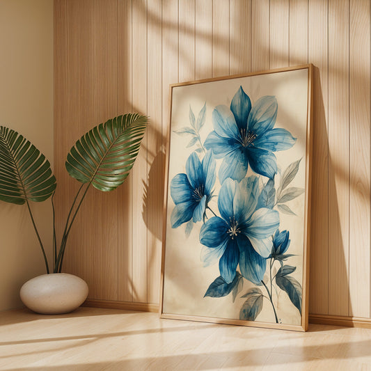 Floral Painting in a Lifestyle Setting