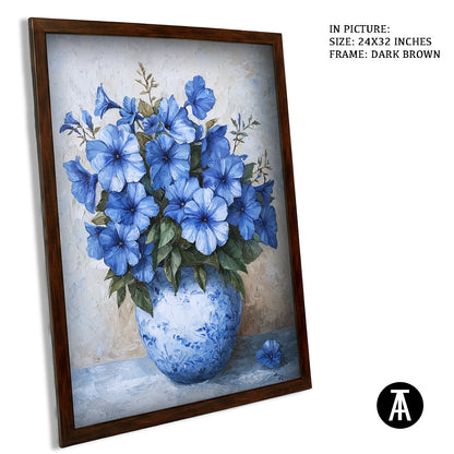 Artwork in Metal Champagne Gold Frame
