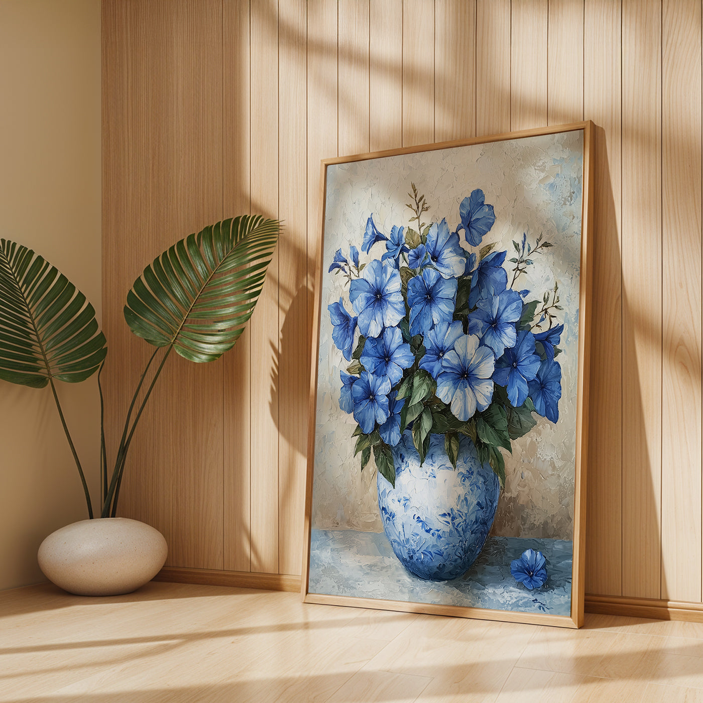 Floral Painting in a Lifestyle Setting
