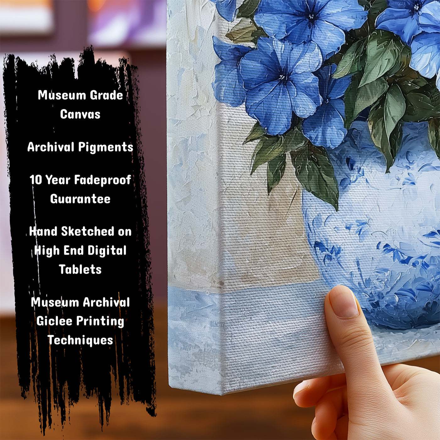 Information about Floral Botanical Canvas Art Print