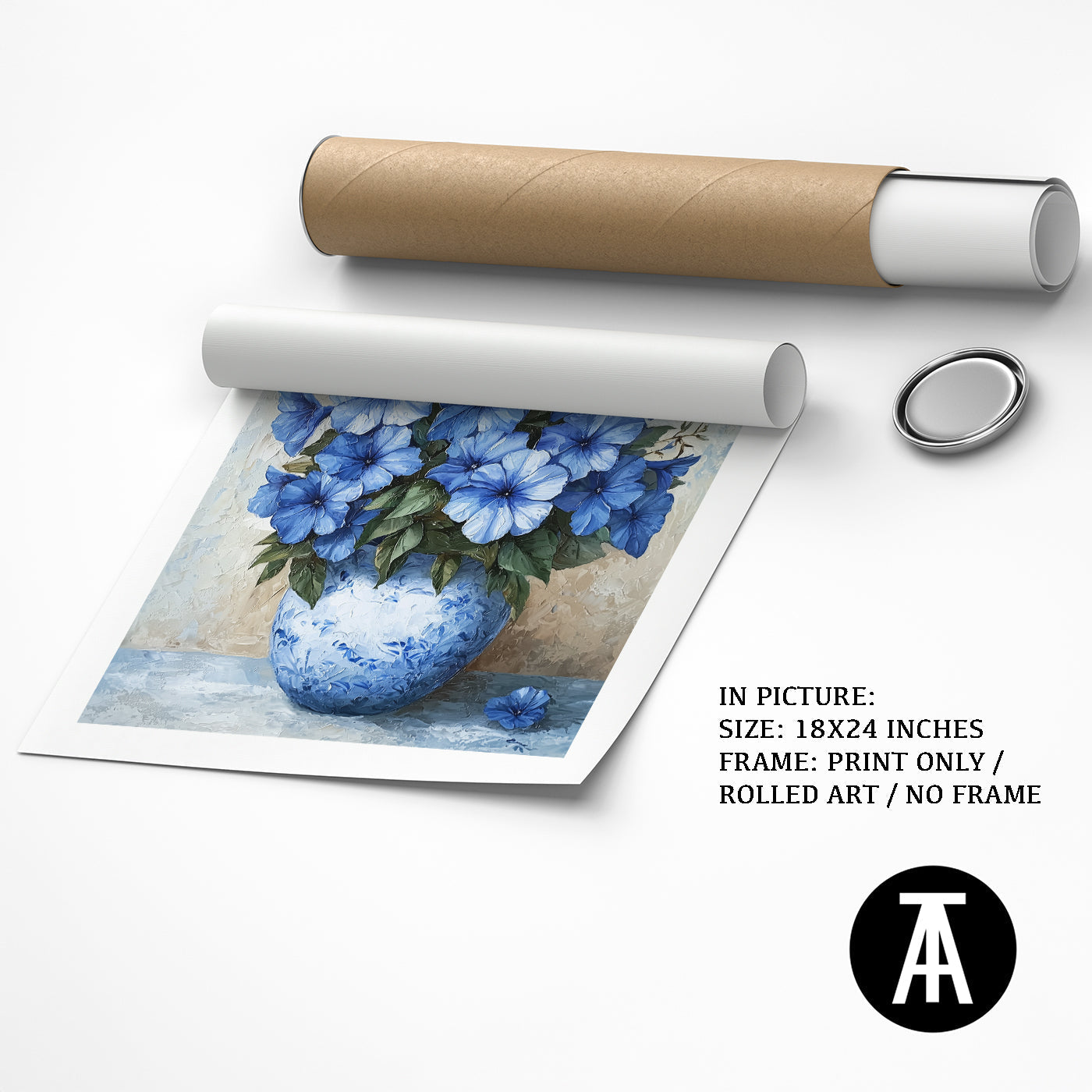 Artwork as Print Only or Rolled Art