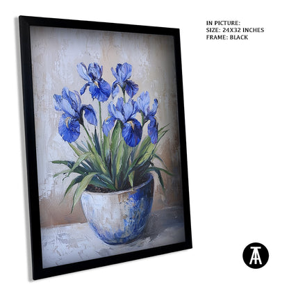 Artwork in Metal Earling Silver Frame