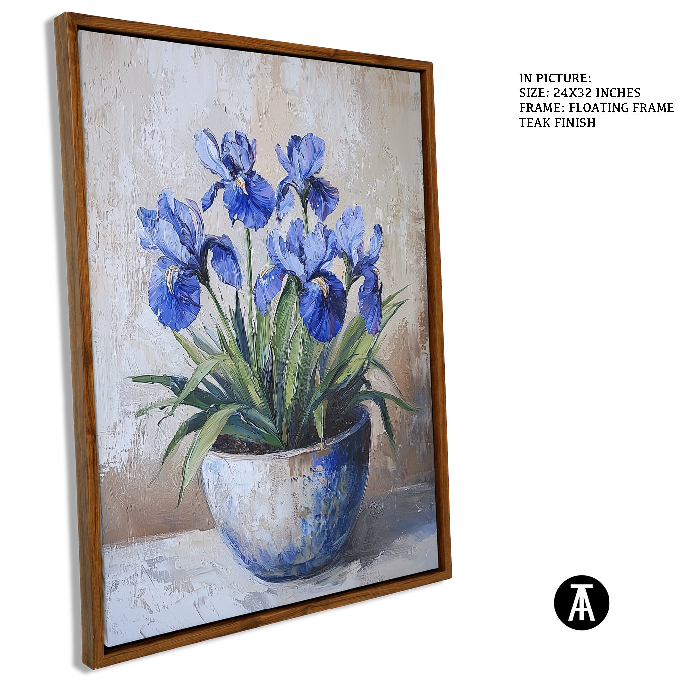 Artwork in Floating Frame