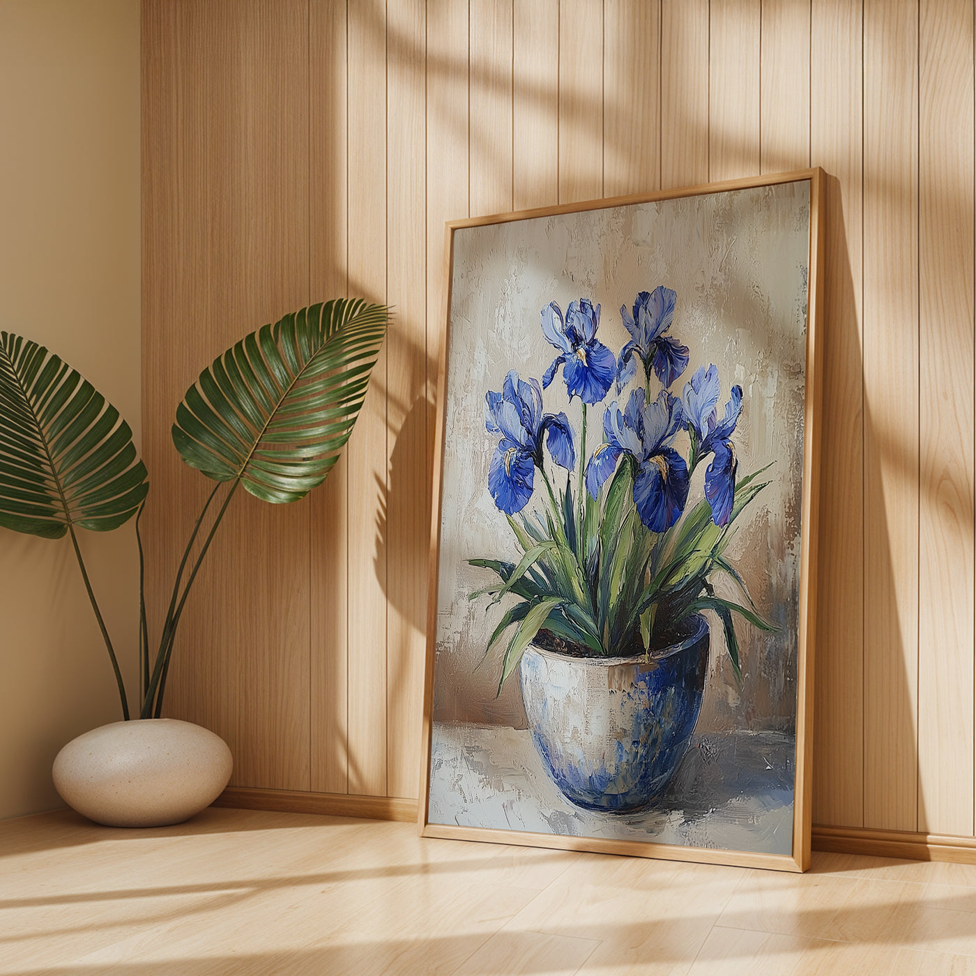 Floral Painting in a Lifestyle Setting