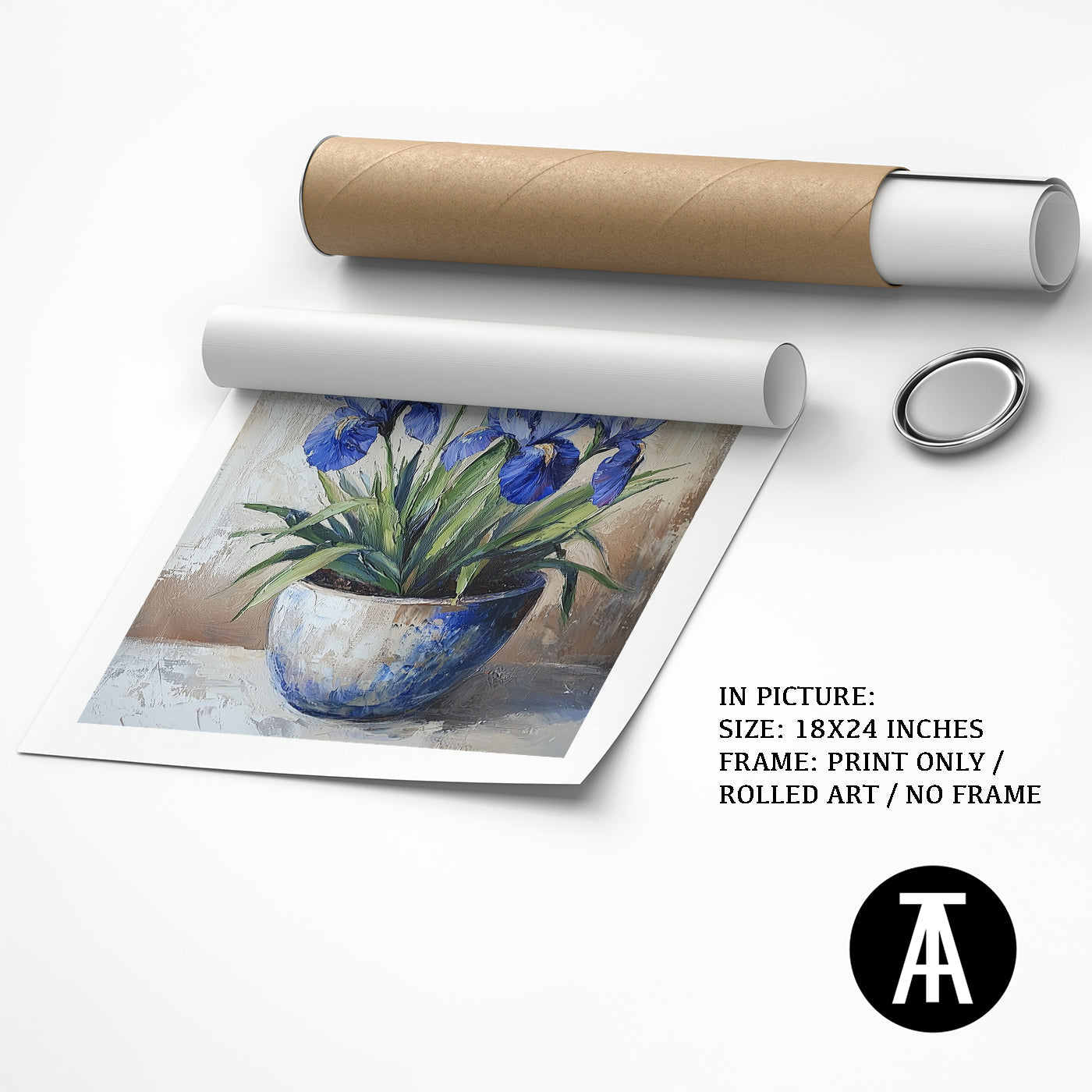 Artwork as Print Only or Rolled Art