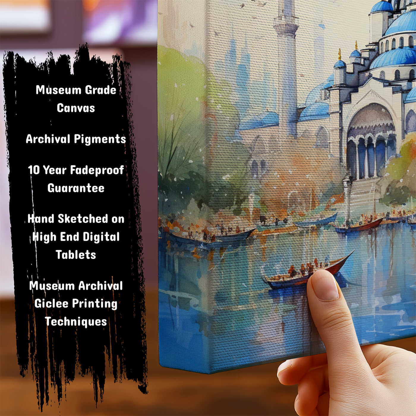 Information about Istanbul Canvas Art Print