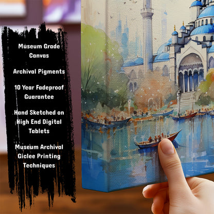 Information about Istanbul Canvas Art Print