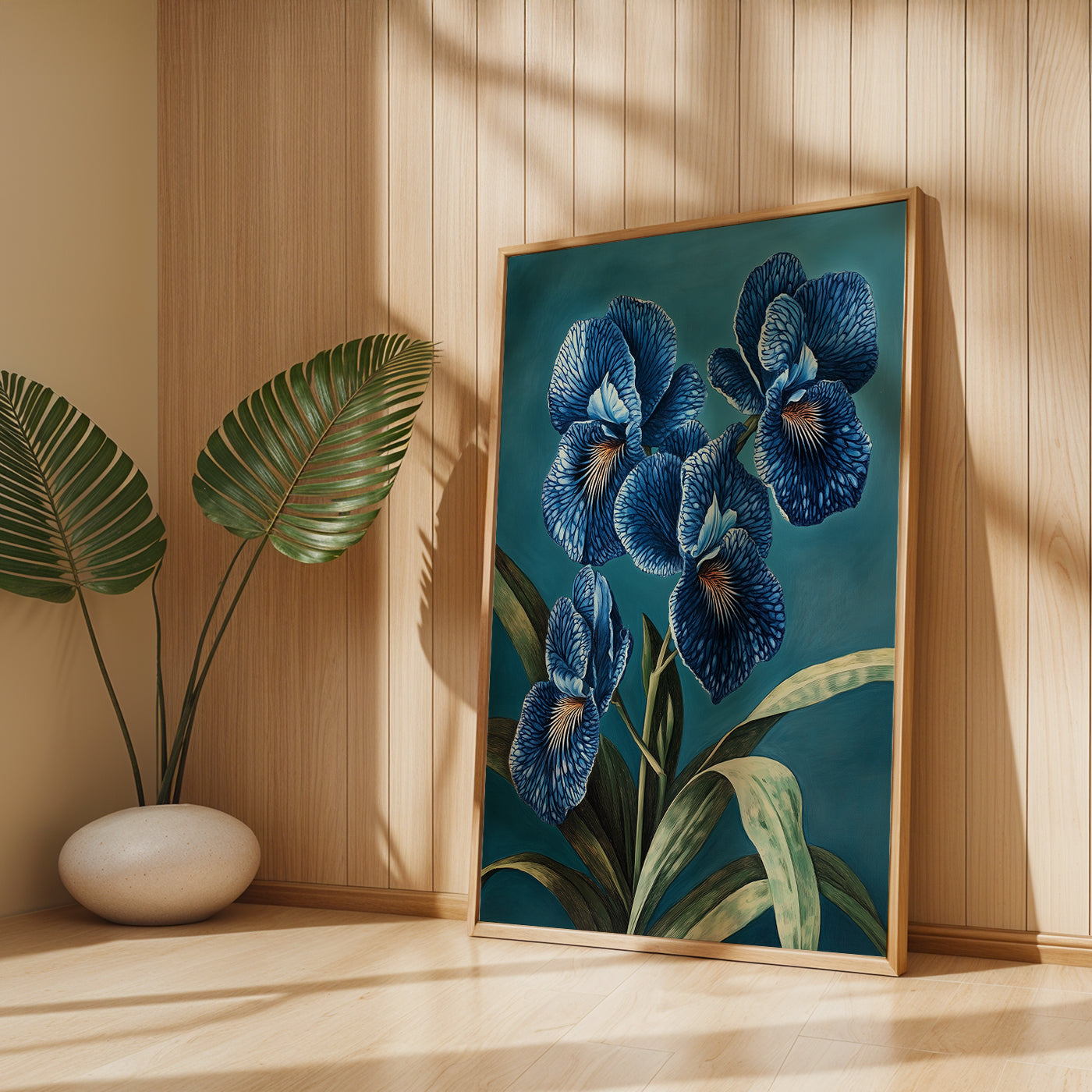 Floral Painting in a Lifestyle Setting
