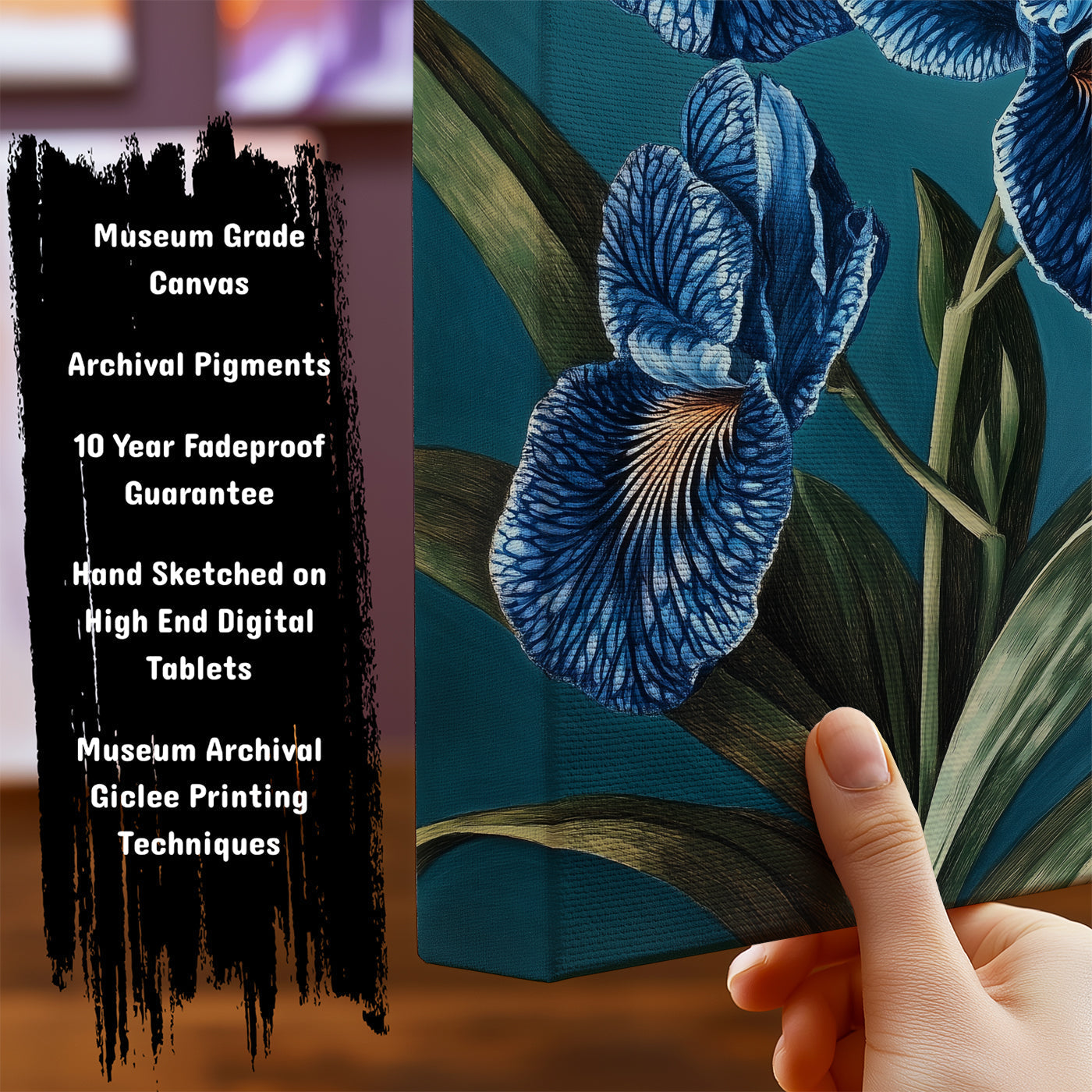 Information about Floral Botanical Canvas Art Print