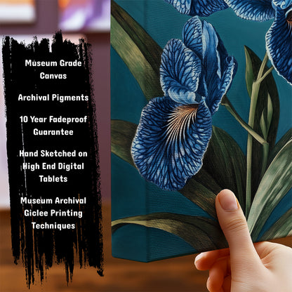 Information about Floral Botanical Canvas Art Print