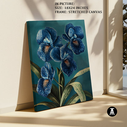 Artwork in Natural Wood Frame