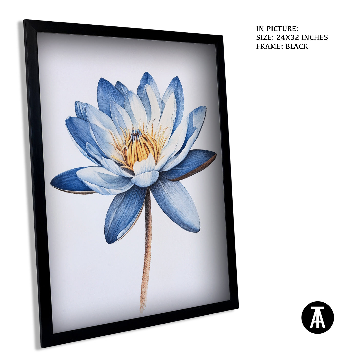 Artwork in Metal Earling Silver Frame