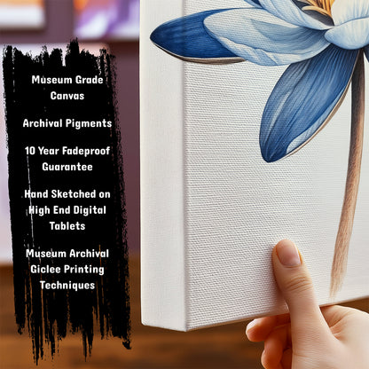 Information about Floral Botanical Canvas Art Print