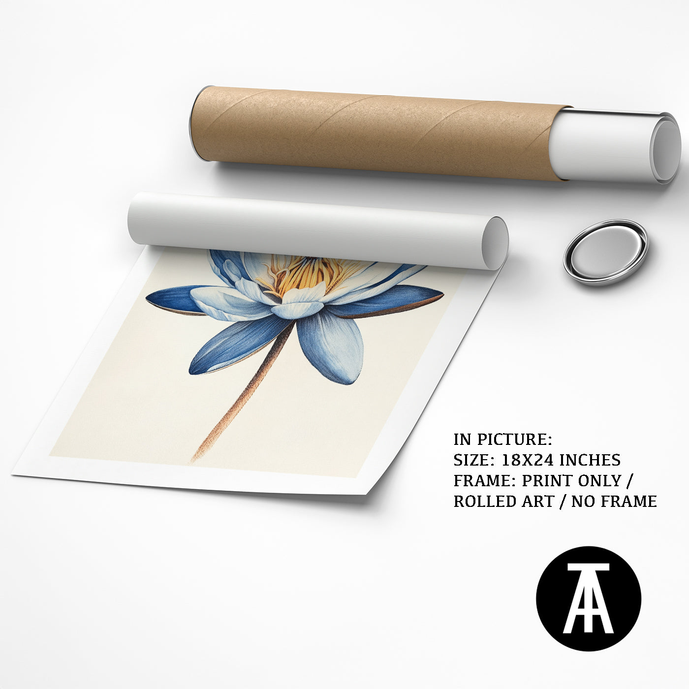 Artwork as Print Only or Rolled Art
