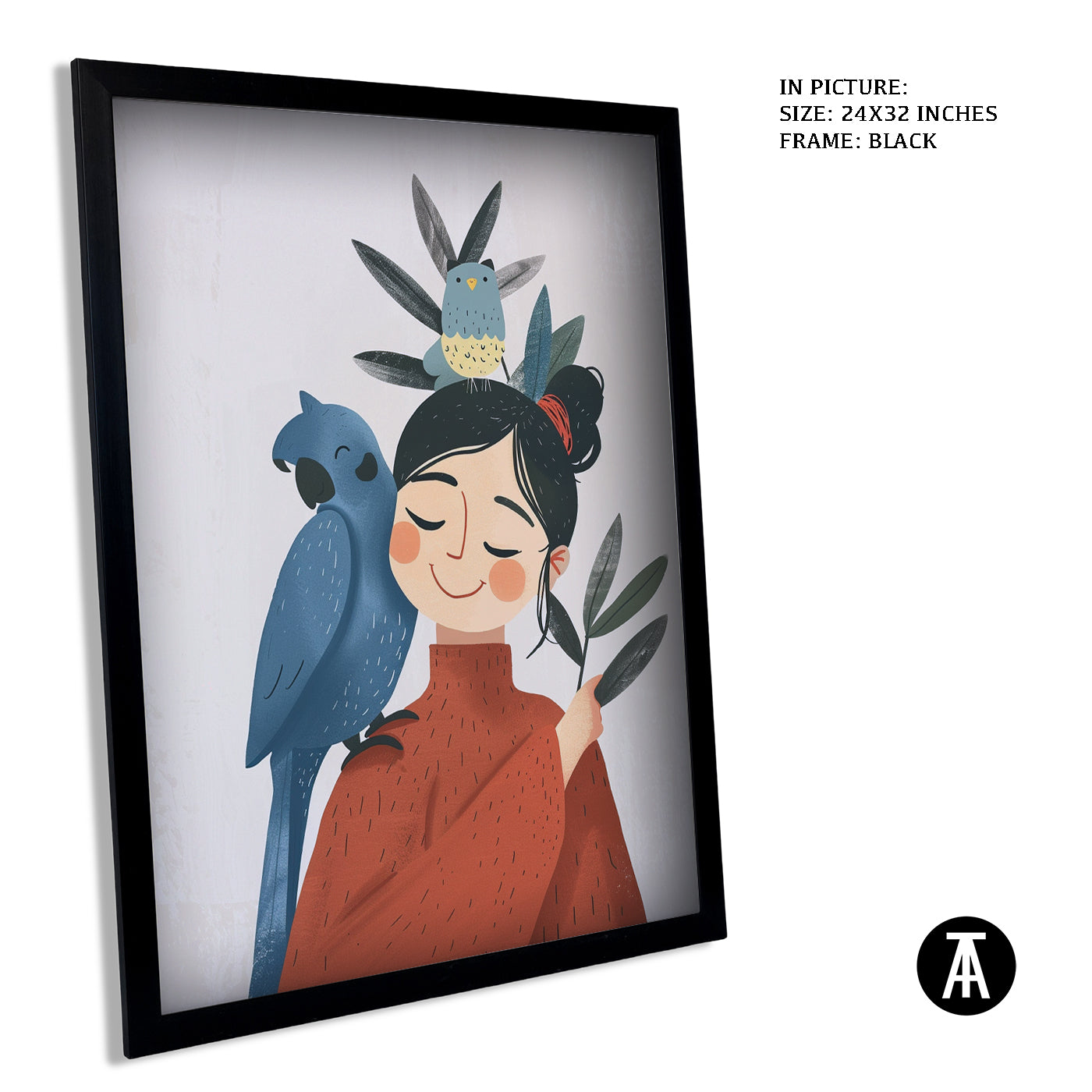 Artwork in Black Frame