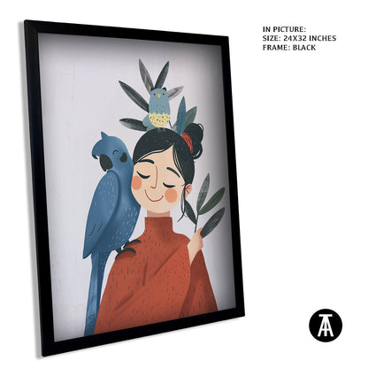 Artwork in Black Frame
