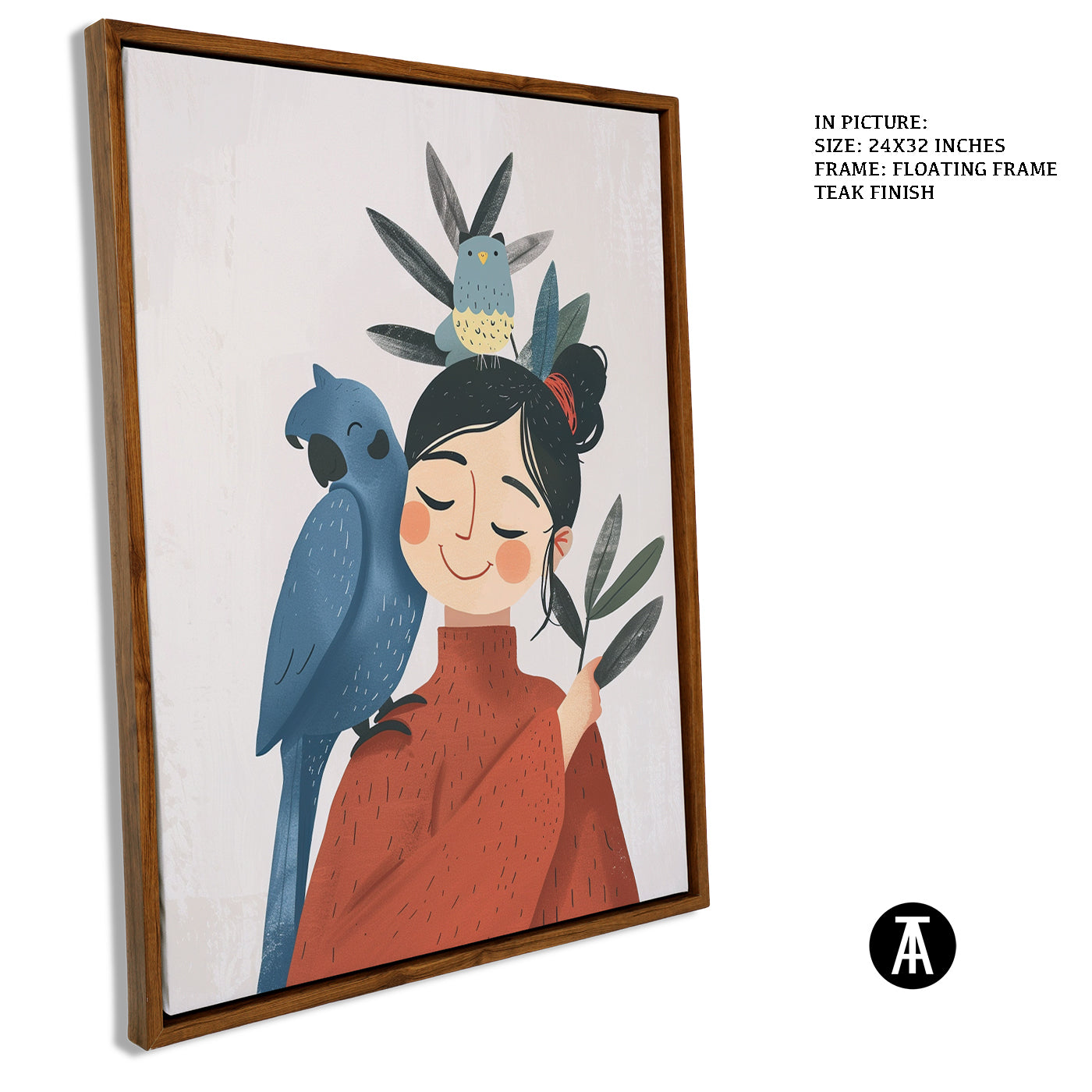 Artwork in Floating Frame