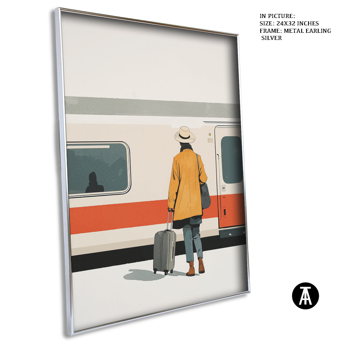 Artwork in Black Frame
