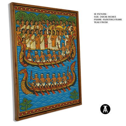 Artwork in Floating Frame