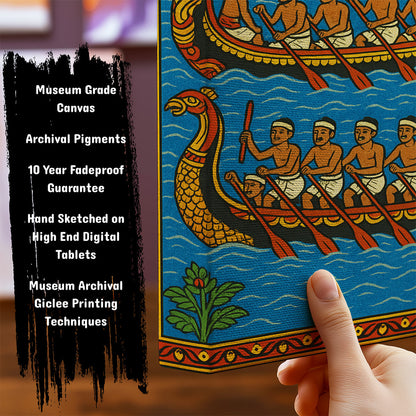 Information about Indian Art Canvas Art Print
