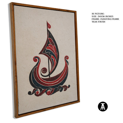 Artwork in Floating Frame