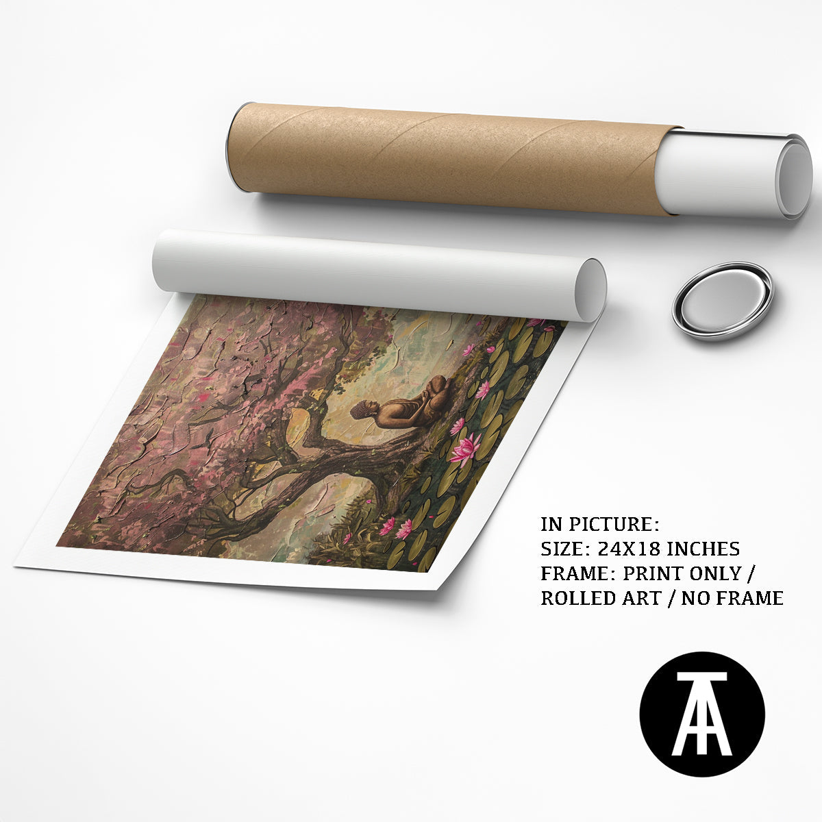 Artwork as Print Only or Rolled Art