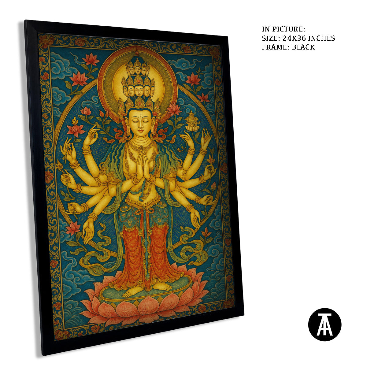 Artwork in Black Frame