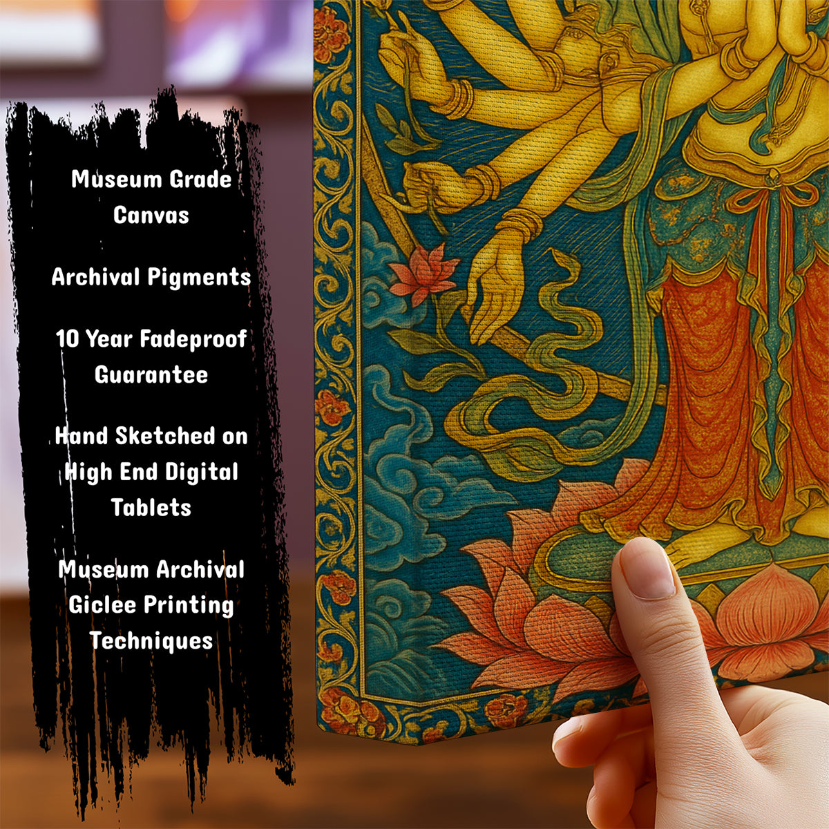 Information about Indian Art Canvas Art Print