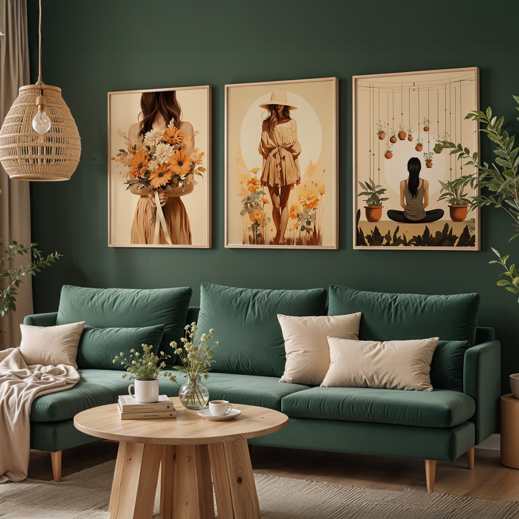 Gallery Wall Set in Lifestyle Setting
