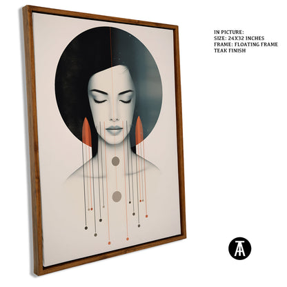 Artwork in Floating Frame