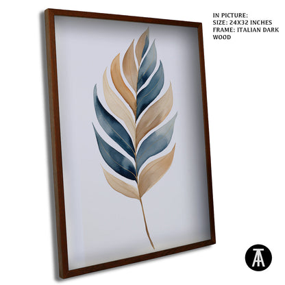 Sample Artwork in Italian Wood Framing Dark