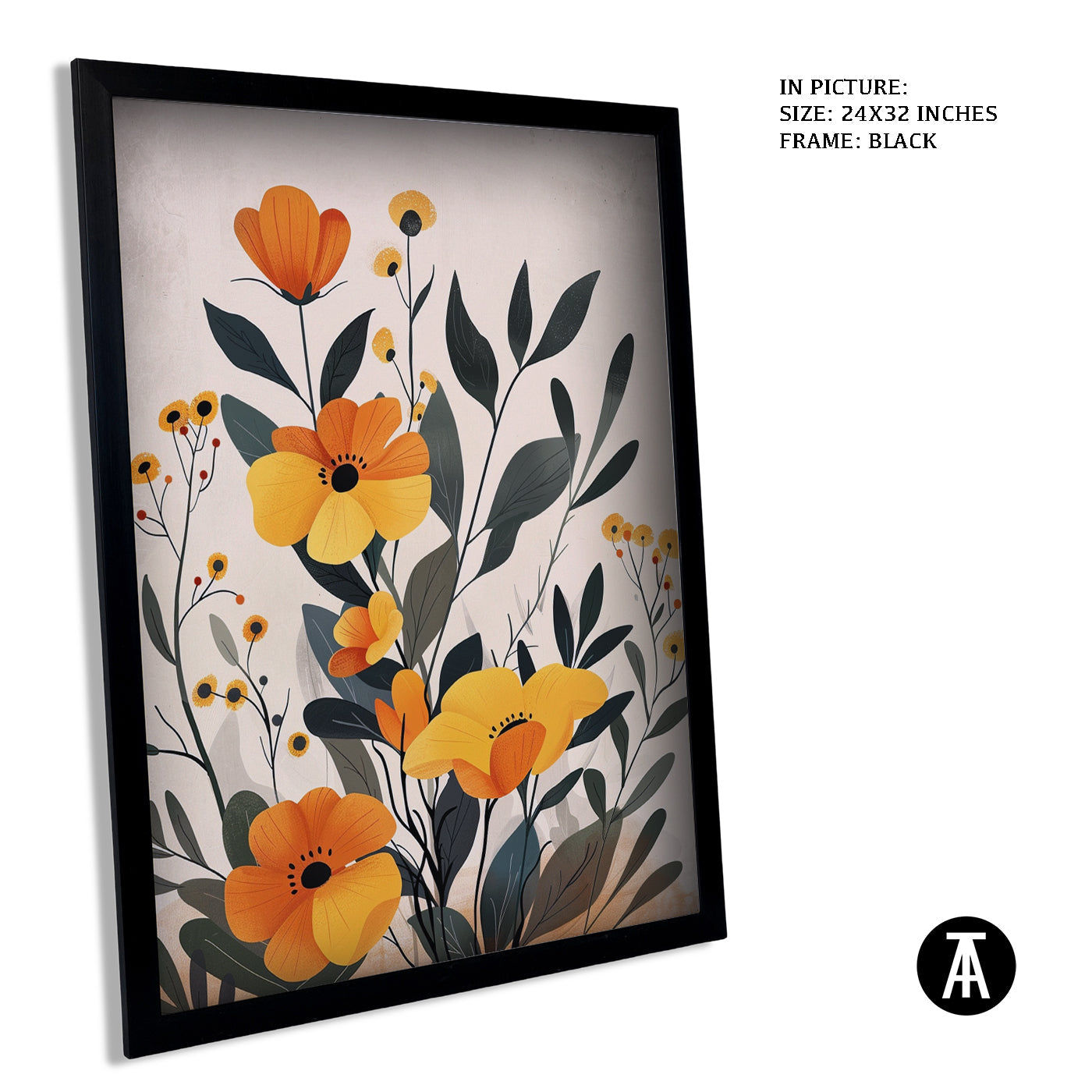 Artwork in Black Frame
