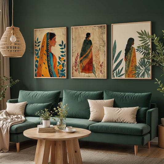 Gallery Wall Set in Lifestyle Setting