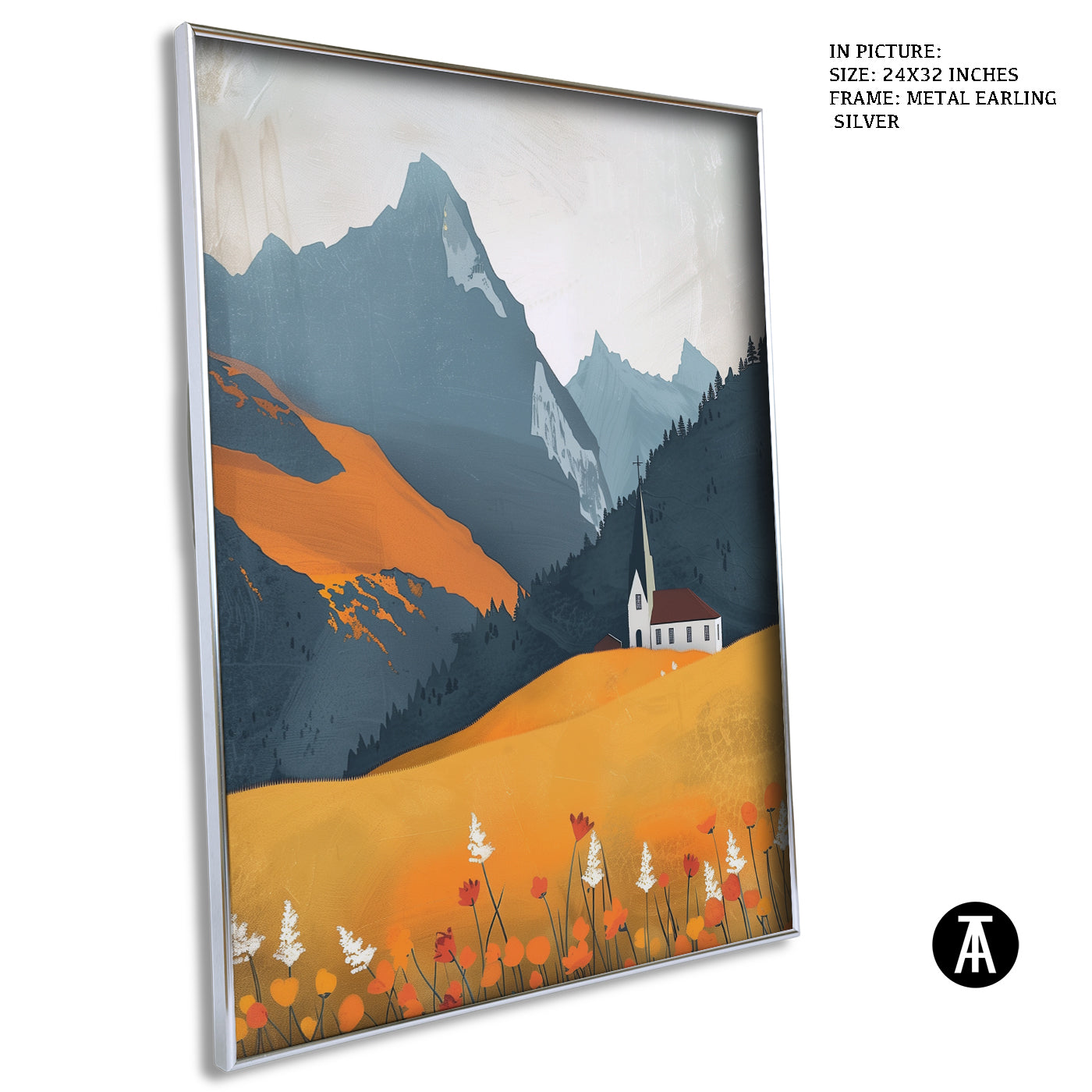 Artwork in Black Frame