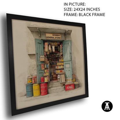 Artwork in Black Frame