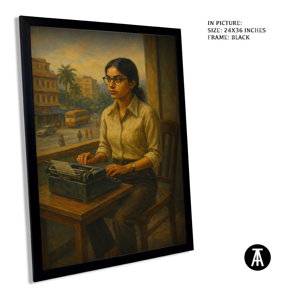 Artwork in Black Frame