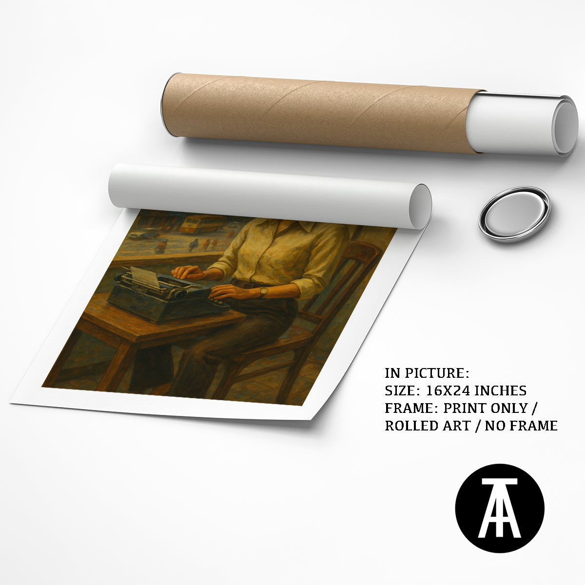 Artwork as Print Only / Rolled Art